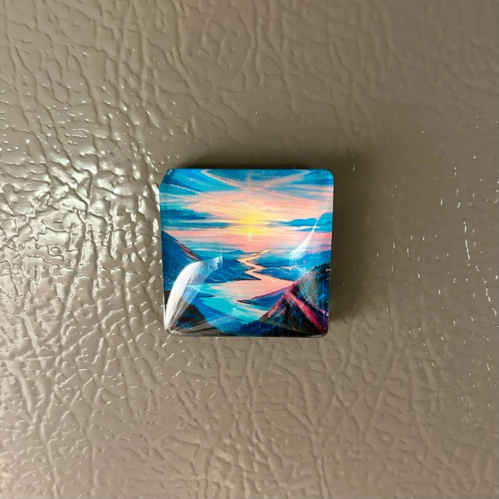 Colorful Sunset Magnet